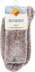 nur die Supersoft Socke taupe, Gr. 39-42 (1 Paar)