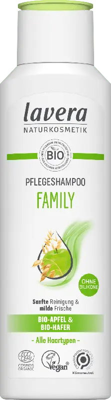 lavera Pflegeshampoo Family