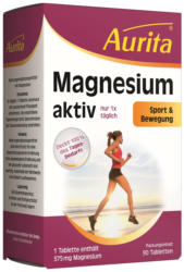Aurita Magnesium aktiv Tabletten