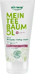 alkmene Mein Teebaumöl 3in1 Reinigung-Peeling-Maske