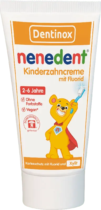 nenedent Kinderzahncreme mit Fluorid