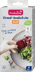 Profissimo Einmal-Handschuhe Groß weiß (30 Paar)