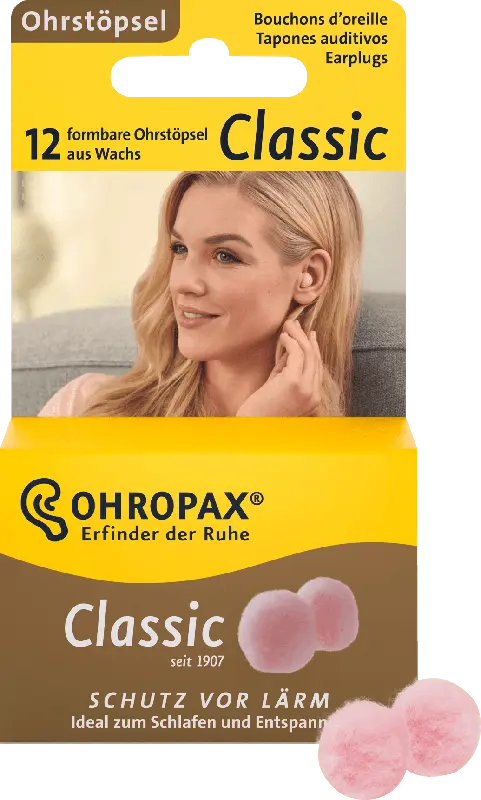Ohropax Ohrstöpsel Classic (6 Paar)