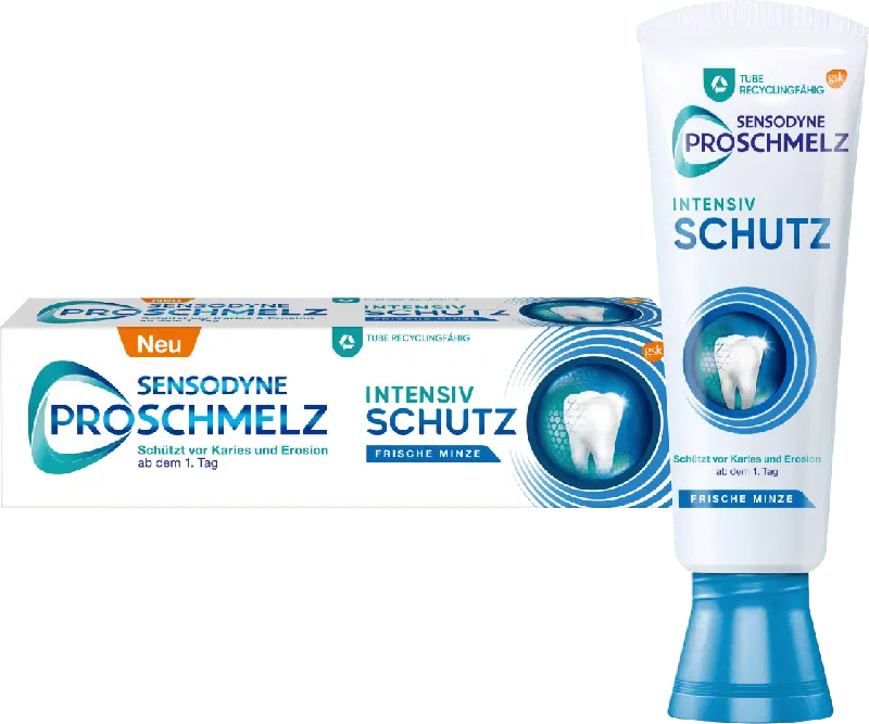 Sensodyne Intensiv Schutz Zahnpasta frische Minze
