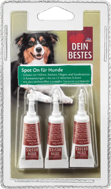 Dein Bestes Spot on für Hunde gegen Flöhe und Zecken