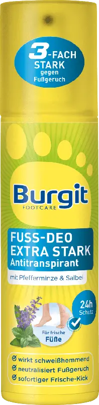 Burgit Fuß-Anti-Transpirant Deo Spray