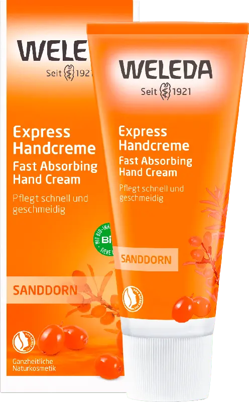 Weleda Express Handcreme Sanddorn