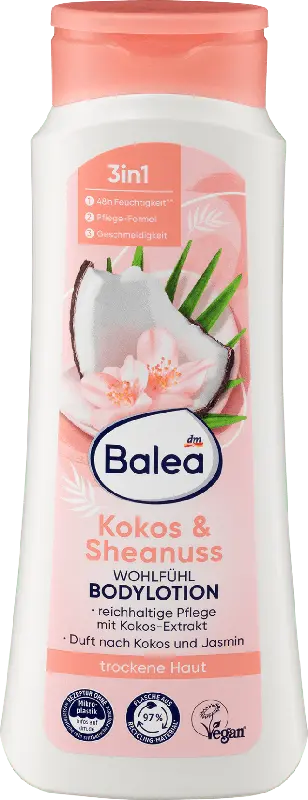 Balea Wohlfühl Bodylotion Kokos & Sheanuss