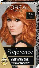 dm drogerie markt L'ORÉAL PARIS PRÉFÉRENCE Permanente Haarfarbe - Nr. 7.4 Dublin Kupferblond