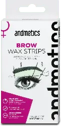 andmetics Brow Wax Strips