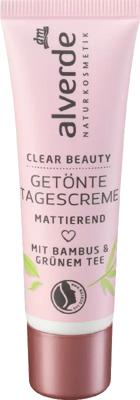 alverde NATURKOSMETIK Clear Beauty Getönte Tagescreme
