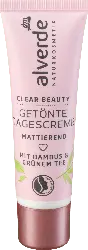 alverde NATURKOSMETIK Clear Beauty Getönte Tagescreme
