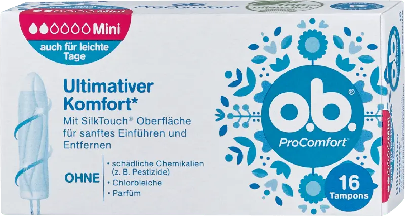 o.b. ProComfort Tampons Mini