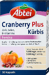 Abtei Kürbis Plus Cranberry Femin Kapseln
