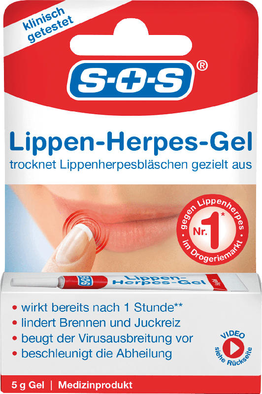 SOS Lippenherpes-Gel