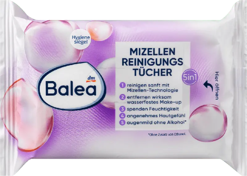 Balea Mizellen Reinigungstücher