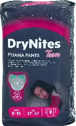DryNites Pyjama Pants für Mädchen Nacht-Höschen (27-57 kg)