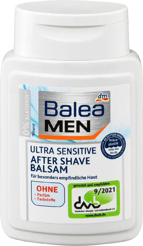 Balea MEN After Shave Balsam Ultra Sensitive