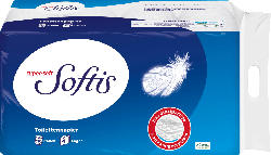 Softis Toilettenpapier super-soft 4-lagig (16x100 Blatt)