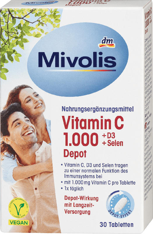 Mivolis Vitamin C 1000 Depot Tabletten