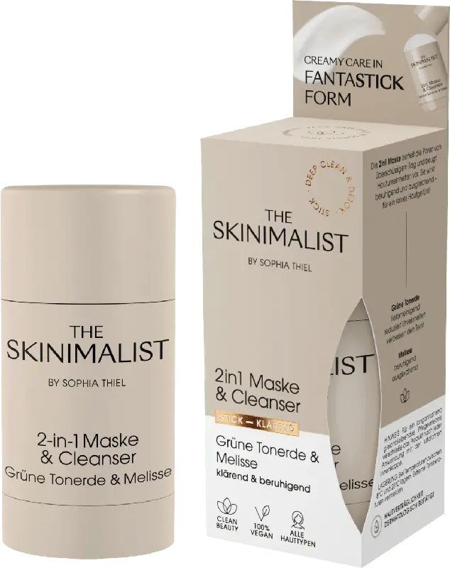 THE SKINIMALIST BY SOPHIA THIEL 2in1 Maske&Cleanser