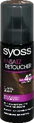 Syoss Ansatz Retoucher Sofort Ansatz-Kaschierspray - Dunkelbraun