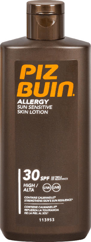 Piz Buin Allergy Sun Sensitive Skin Sonnenlotion LSF 30