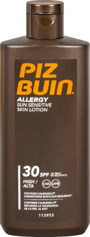 Piz Buin Allergy Sun Sensitive Skin Sonnenlotion LSF 30