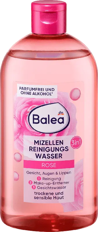Balea Mizellen Reinigungswasser mit Rose