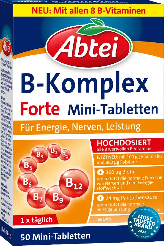 Abtei B-Komplex Forte Mini-Tabletten