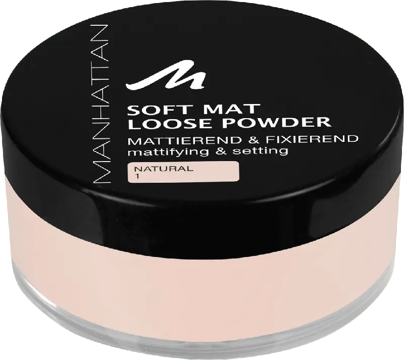 MANHATTAN Cosmetics Loses Puder Soft Mat 001 Natural