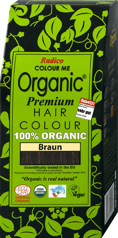 Radico Colour Me Organic Premium Haarfarbe - Braun
