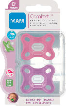 dm drogerie markt MAM Babyschnuller Comfort Silikon 0+ Monate pink/lila