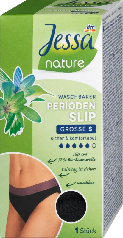 Jessa nature waschbarer Periodenslip Gr. S