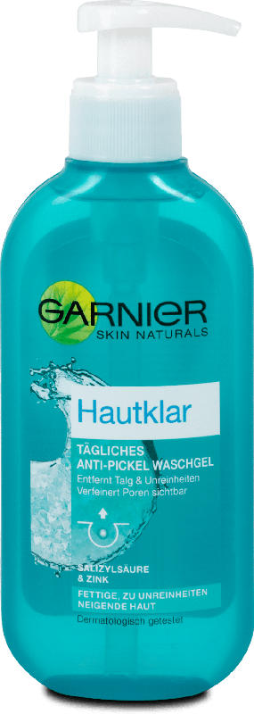 Garnier Skin Naturals Hautklar Tägliches Anti-Pickel Waschgel
