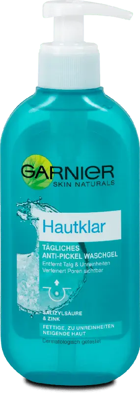 Garnier Skin Naturals Hautklar Tägliches Anti-Pickel Waschgel