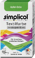 dm drogerie markt Simplicol Textilfarbe expert Apfel-Grün