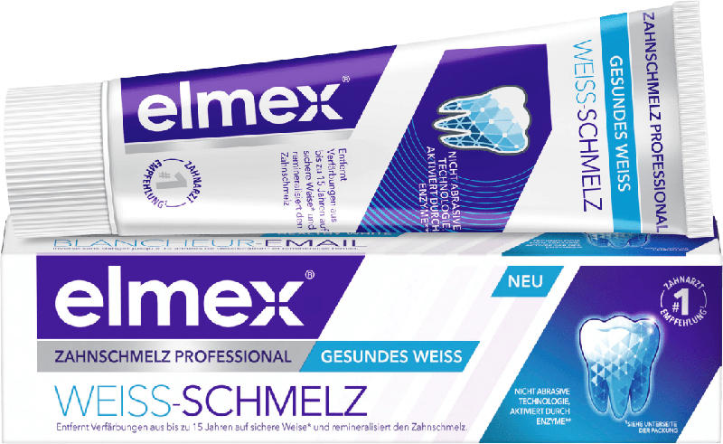 elmex Zahnschmelz Professional Weiss-Schmelz Zahncreme