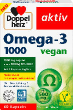 dm drogerie markt Doppelherz aktiv Omega-3 1000 Kapseln vegan