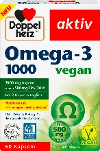 dm drogerie markt Doppelherz aktiv Omega-3 1000 Kapseln vegan
