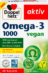 Doppelherz aktiv Omega-3 1000 Kapseln vegan