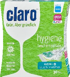 claro hygiene Geschirrspültabs