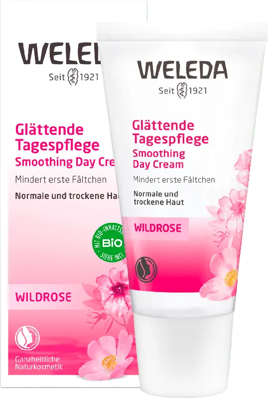 Weleda Glättende Tagespflege Wildrose