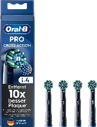 Oral-B Pro Cross Action Aufsteckbürsten schwarz