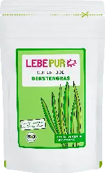 Lebepur Superfood Pulver Bio Pflanzenpulver Gerstengras
