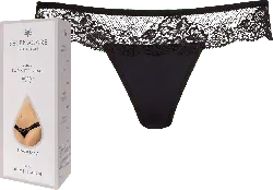 SELENACARE 2in1 Slip mit Einlage Brasiliana schwarz, Gr. S