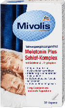 dm drogerie markt Mivolis Nahrungsergänzungsmittel Melatonin Plus Schlaf-Komplex