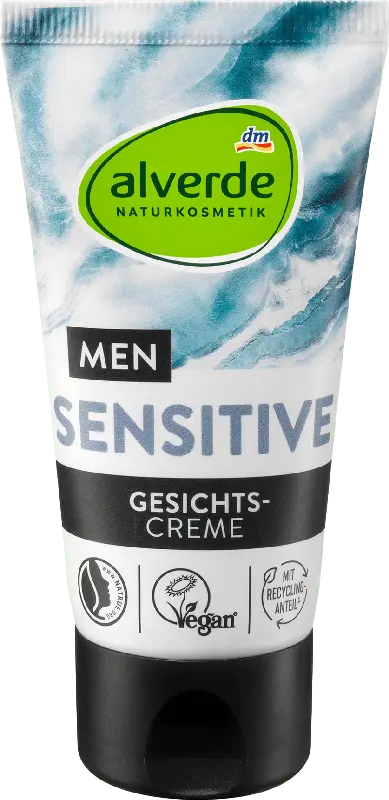 alverde MEN Gesichtscreme Sensitive