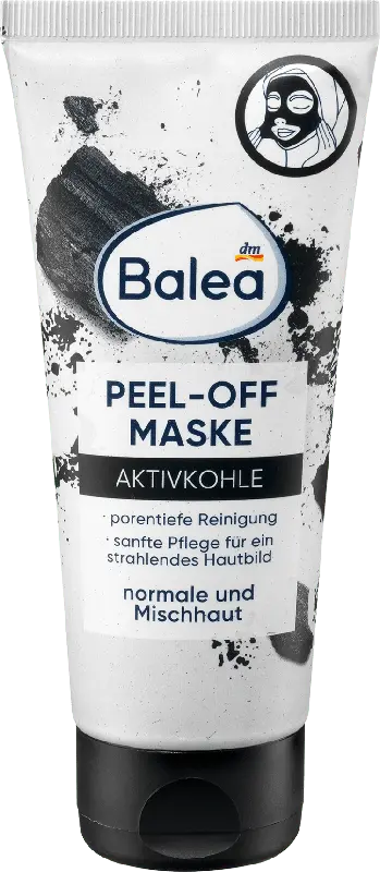 Balea Peel-off Maske Aktivkohle