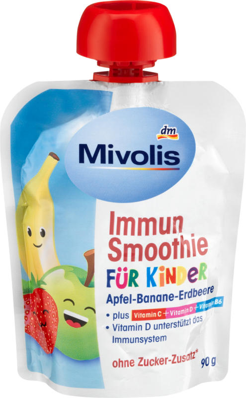 Mivolis Immun Smoothie für Kinder im Quetschbeutel